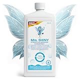 Mrs. SHINY - Ultraschallreiniger Konzentrat für Brillen, Schmuck, Gebiss und mehr - Für alle Ultraschallreinigungsgeräte - Ultrasonic Cleaner - 750...